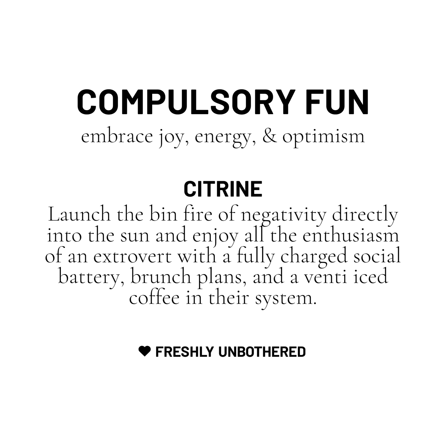 Compulsory Fun
